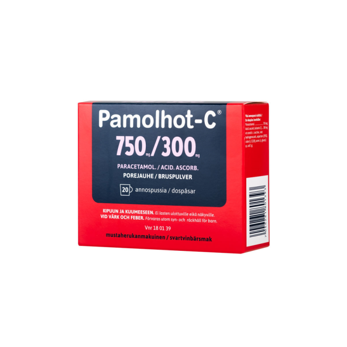 PAMOLHOT-C porejauhe 750/300 mg 20 kpl kuva 3