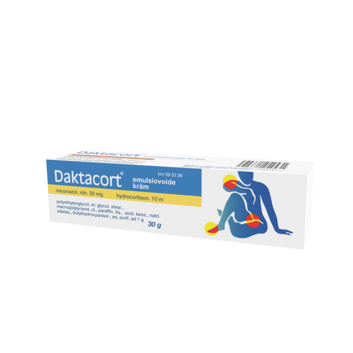 DAKTACORT emulsiovoide 20/10 mg/g 30 g kuva 3