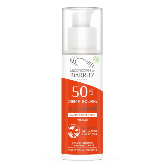 Laboratoires de Biarritz Face Sun Cream Aurinkosuojavoide kasvoille SPF50 50 ml kuva 2