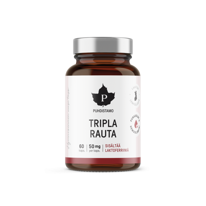 Puhdistamo Tripla Rauta 60 kapselia
