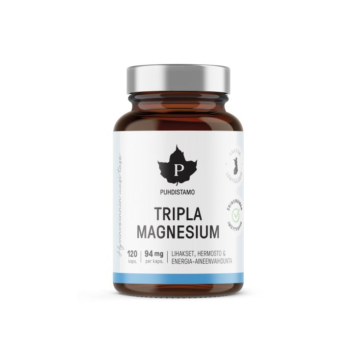 puhdistamo_Tripla_magnesium_120_kaps_015c2458_a4ed_4e74_bcc0_027a83c23e13