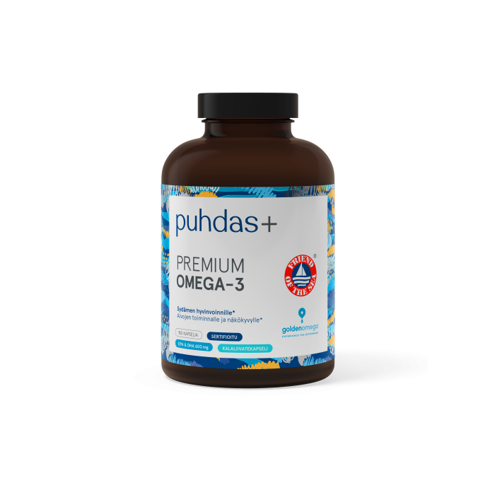 Puhdas+ Premium Omega-3 1000 mg 180 kaps kuva 4