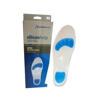 Pohjallinen silikoni Siliconhelp L 40-41 1 pari
