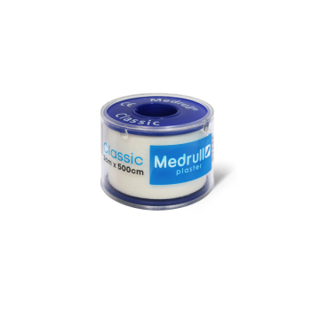 Medrull Classic kiinnelaastari valkoinen 3 cm x 500 cm 1 kpl