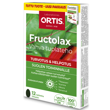 Fructolax Vahva Tuplateho tabletti 12 kpl
