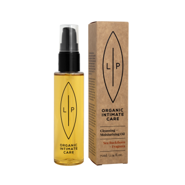 Lip Intimate Care Intiimialueen puhdistus- ja kosteutusöljy tyrni + fragonia 75 ml