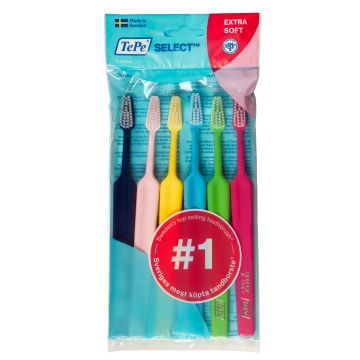 TePe hammasharja Select X-soft 6 kpl