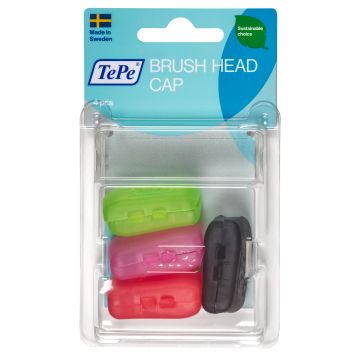 TePe hammasharjakotelo harjapäälle 4 kpl