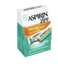 ASPIRIN ZIPP rakeet 500 mg 10 kpl