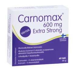 Carnomax 600 mg Extra Strong 60 tabl