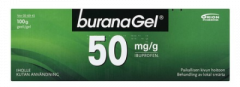 BURANAGEL 50 mg/g geeli 100 g