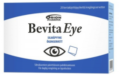 BEVITA EYE SILMÄPYYHE 20 KPL