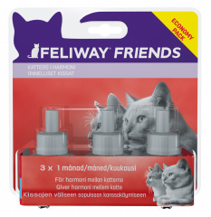 Feliway Friends liuos vaihtopullo 3x48 ml