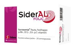 SiderAL Folic 30 mg 20 kpl