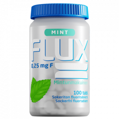 Flux Mint fluoritabletti 250 mikrog 100 imeskelytabl