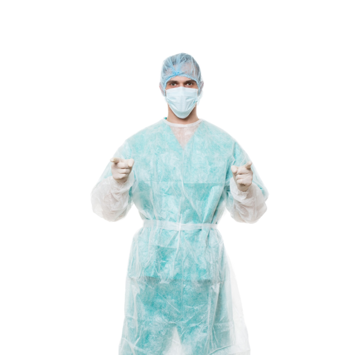 1000013353_Medrull_Surgical_Dressing_Gown_disposable_kuitukankainen_suojatakki_10_kpl_pakkauskuva_Pakkauskuva20653_jpg